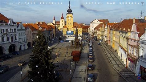 Webcam Freedom Square, Žatec, Czech